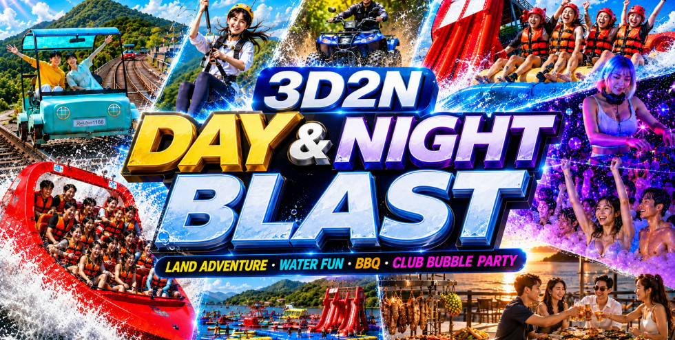 [3D2N] Extreme Land & Water · Club Party
